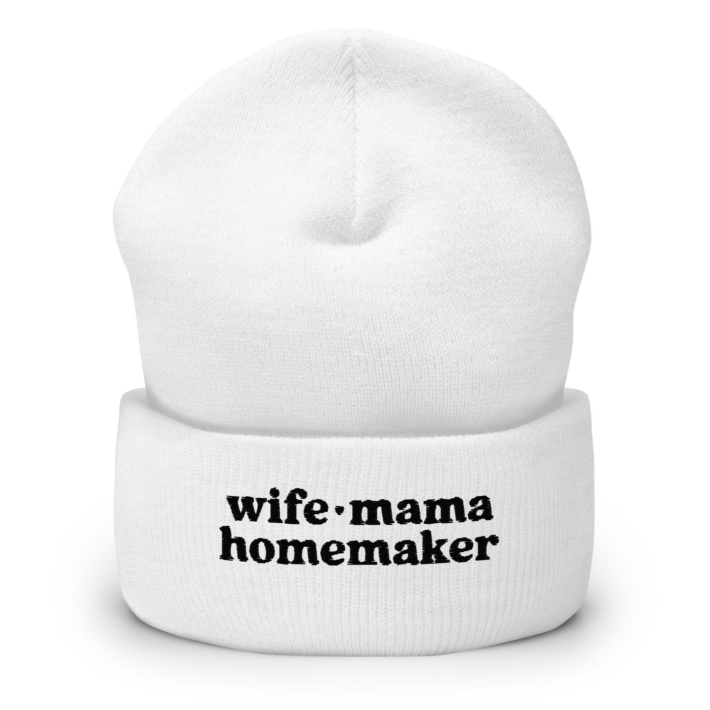 Wife Mama Homemaker Beanie