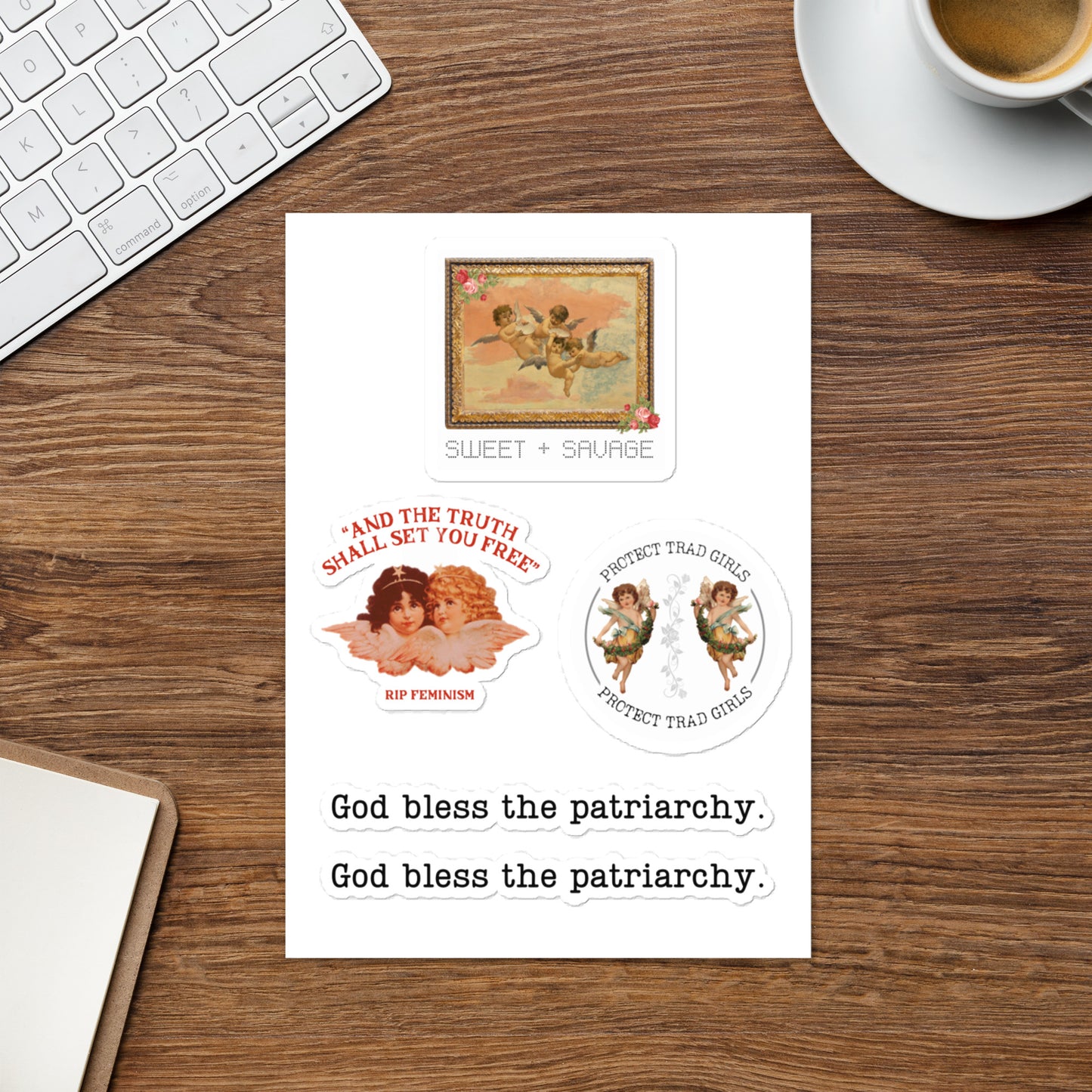 Angels Sticker Sheet